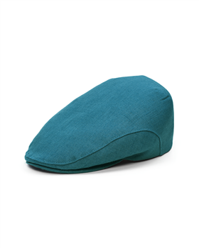 Derby - pure linen ivy league flat cap with breathable mesh lining 2