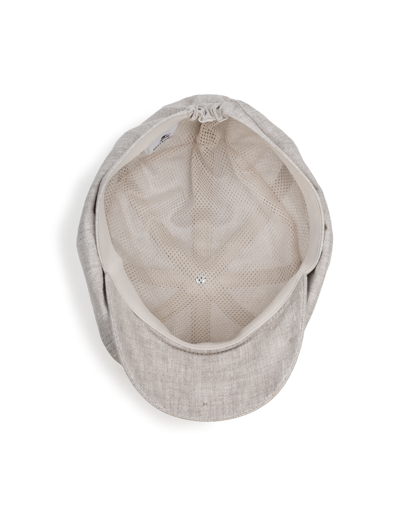Sterkowski Ivy Five Cap | 100% Linen Flat Cap For Men And Women Summer Flat Caps Mens Linen Fabric Sun Hats Men Trucker Cap Vintage Cap Breton Cap Ireland Cap Vintage Caps Uk 6 7 8 Blue