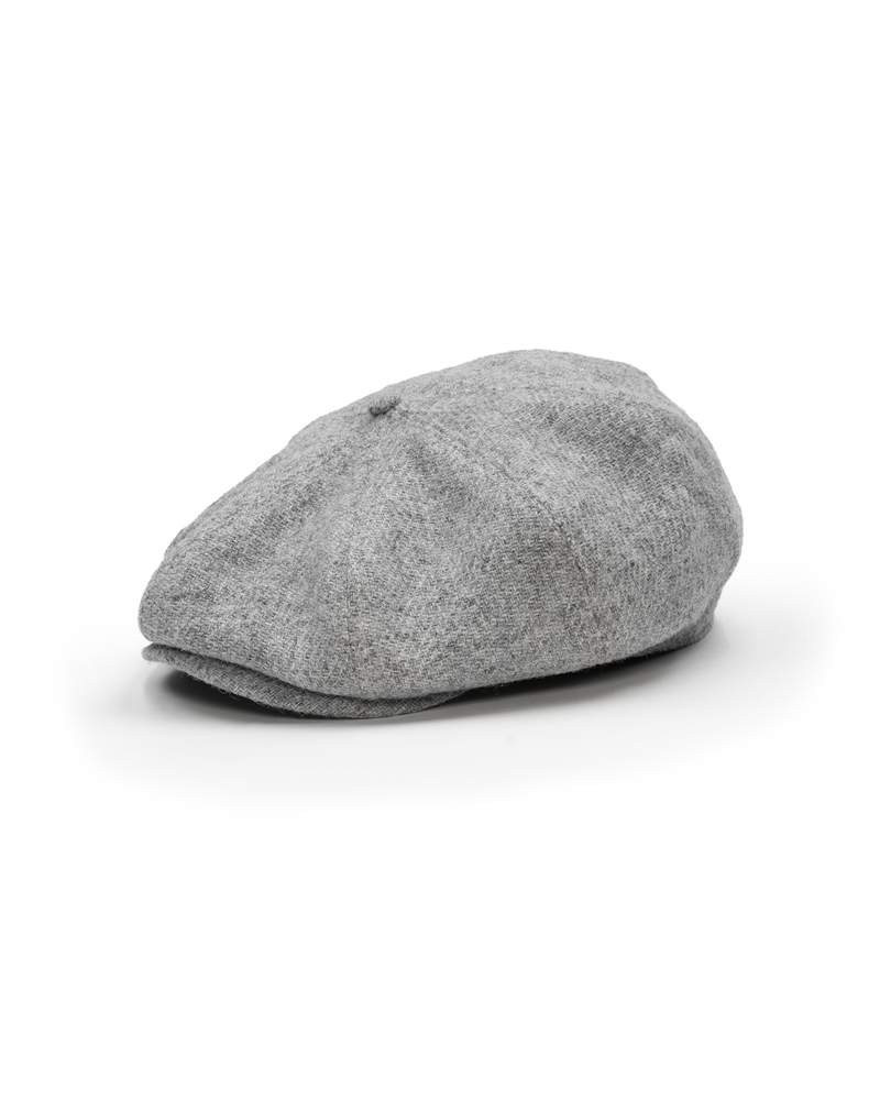 Peaky Cap - made of genuine Harris Tweed with sewn down visor