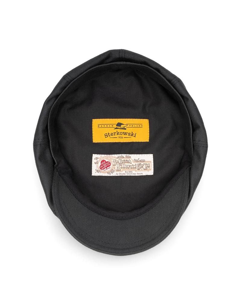Shelby - made of weatherproof waxed cotton, Peaky mens caps display picture 3