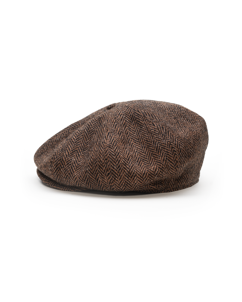 Peaky Cap - made of genuine Harris Tweed with sewn down visor