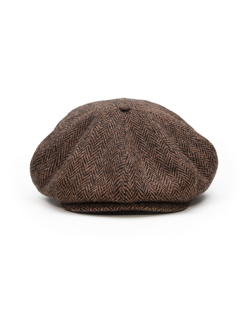 帽子 Peaky Blinders Harris Tweed Sterkowski Peaky Cap - made of genuine Harris Tweed with sewn down visor
