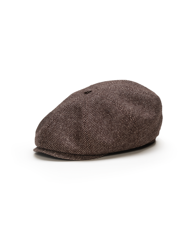帽子 Peaky Blinders Harris Tweed Sterkowski Peaky Cap - made of genuine Harris Tweed with sewn down visor