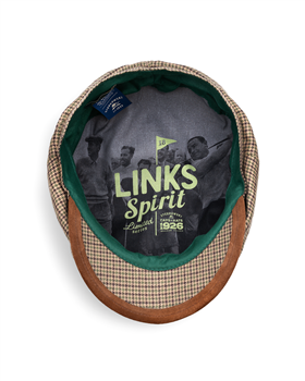 Shelby Links - linen | Classic newsboy gf cap in a Limited Edition 2