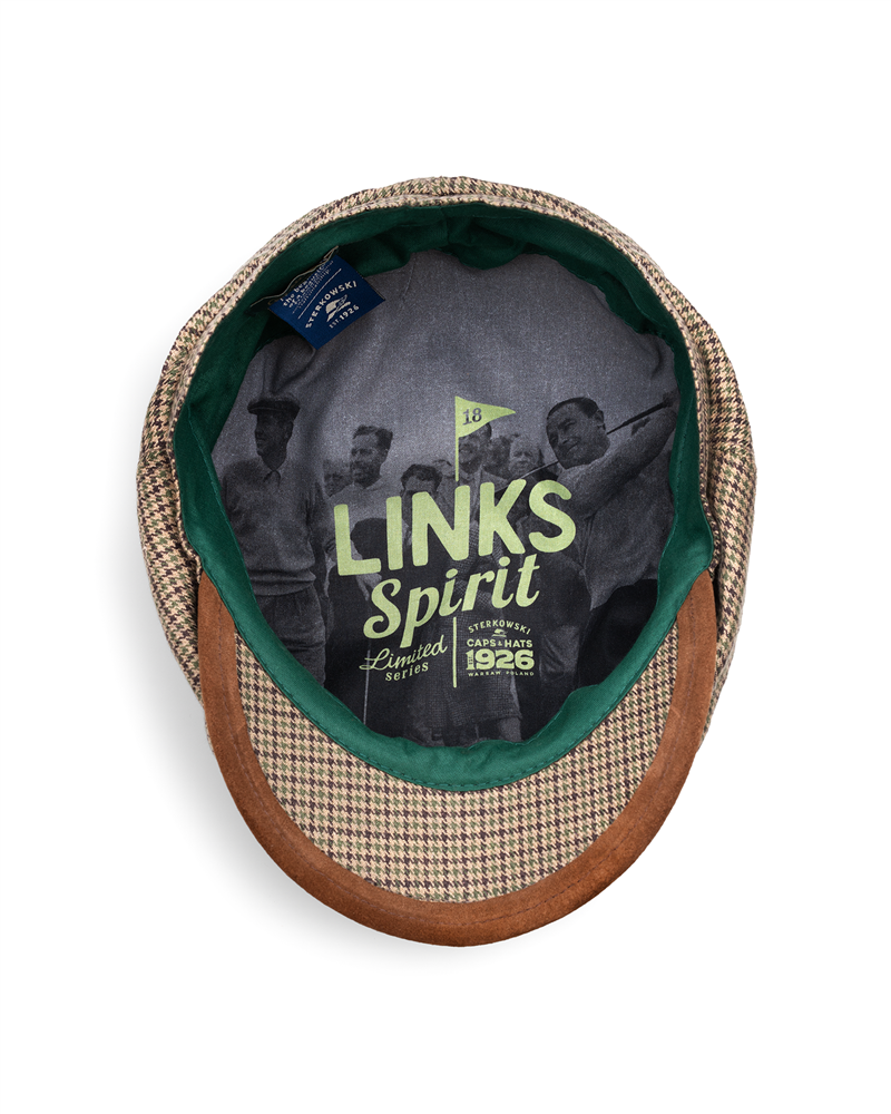 Shelby Links - linen | Classic newsboy gf cap in a Limited Edition