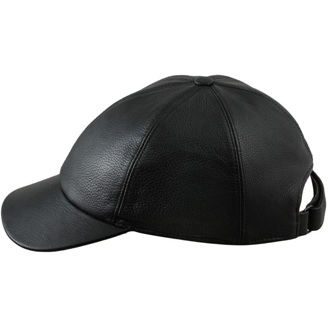 Genuine Leather Baseball Cap, Leather Strap Caps