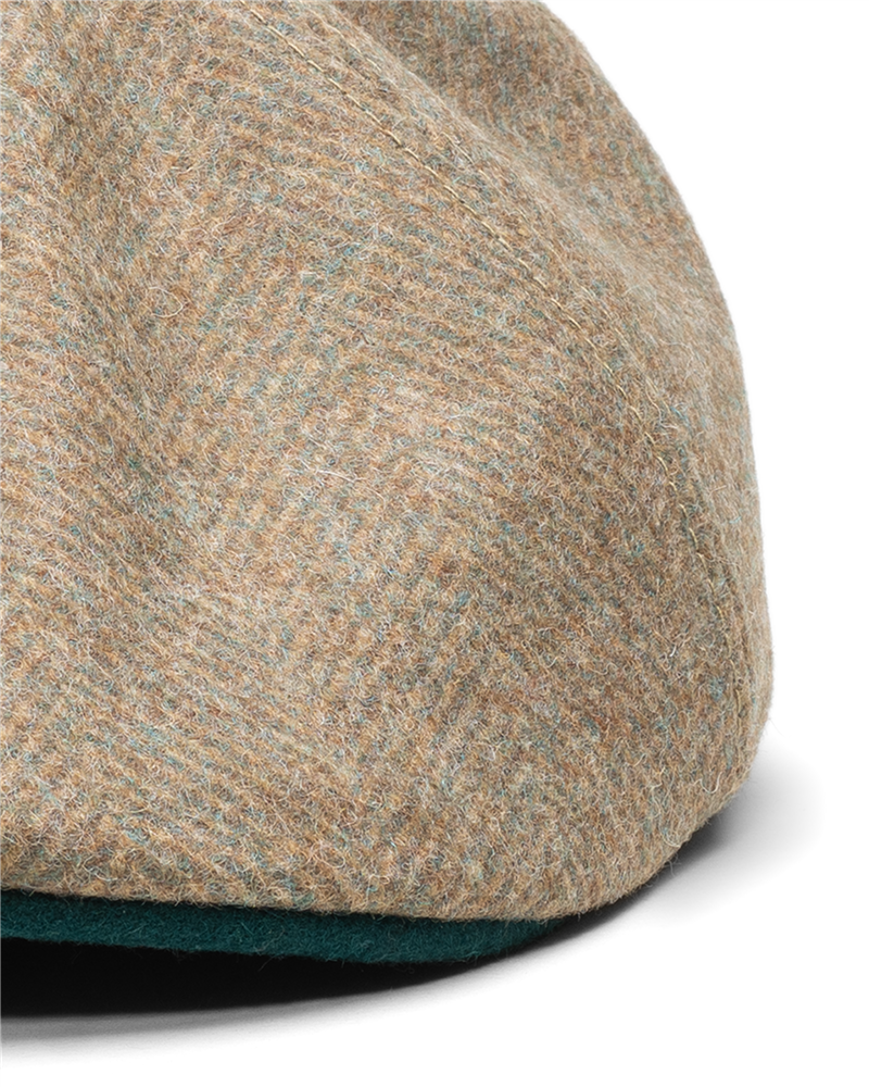 Craic - Limited editon donegal tweed duckbill cap with Irish motif