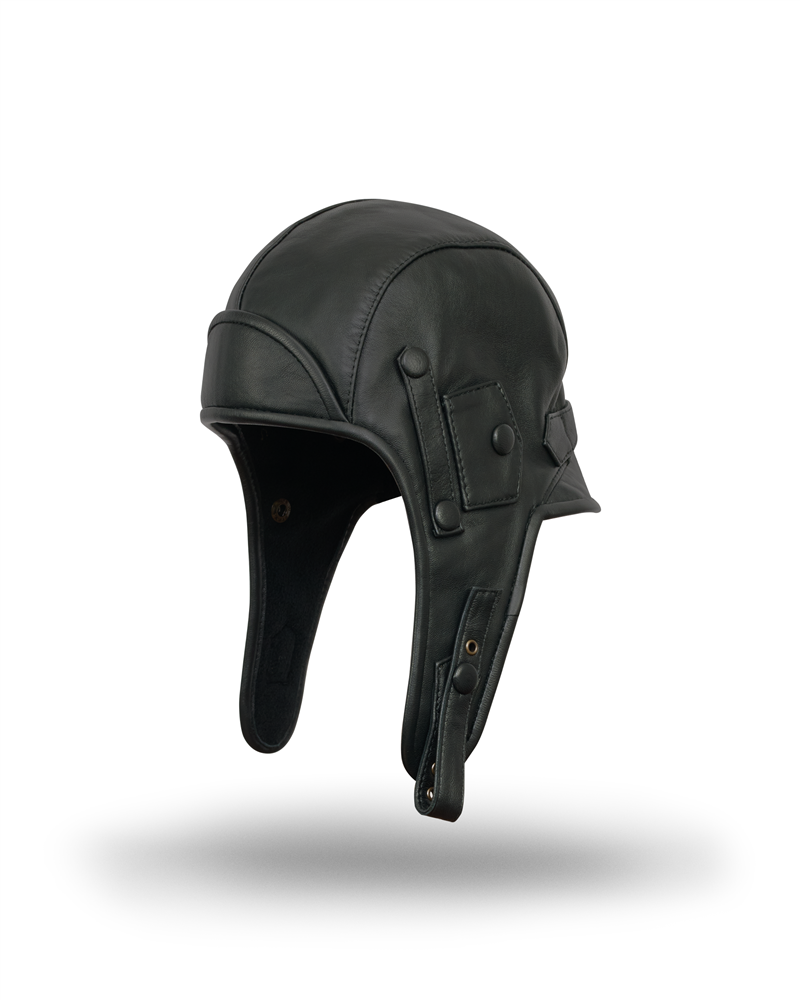 Horween Dublin Leather Aviator Cap – MBBG LLC Horween Dublin Leather Aviator Cap – MBBG LLC