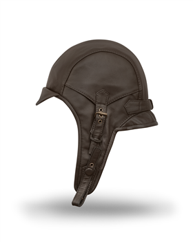 Bergen - aviator men and women caps. Handmade of natural leather 2
