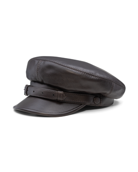 Danube Mod 8 - Leather Fiddler Cap with Classic Rugged Style 2