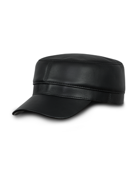 Amur - leather military patrol winter cap baseball 2