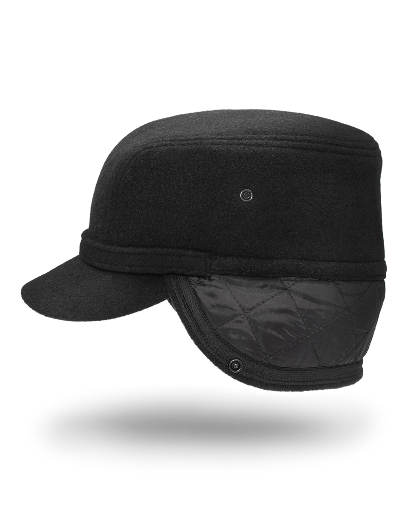 Sawyer Wool Blend with Cashmere Winter Cap display picture 1