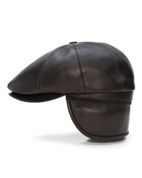 Tony - Leather Flat Cap with Timeless Design 2