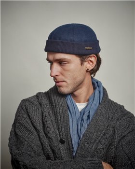 Docker Leon Beanie cap sewed with woolen cloth. Warm and breathable. 2