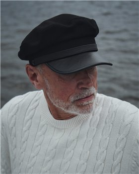 Kashubia Model 2 - Mariners cap sewed with woolen cloth, sailor cap 2