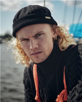 Docker Leon Beanie cap sewed with woolen cloth. Warm and breathable. 2