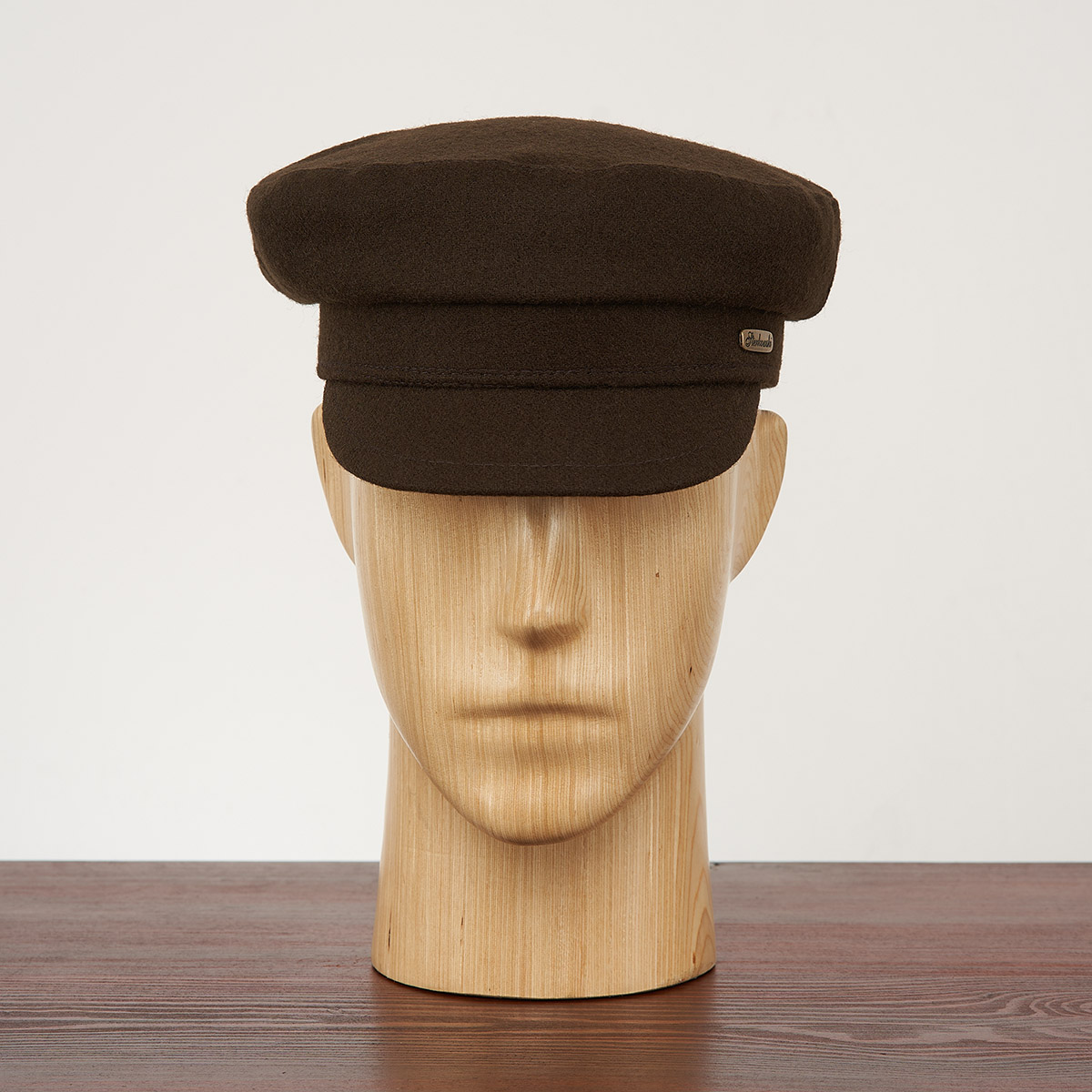 White Fiddler Cap Fiddler Wool Cloth Breton Style Cap